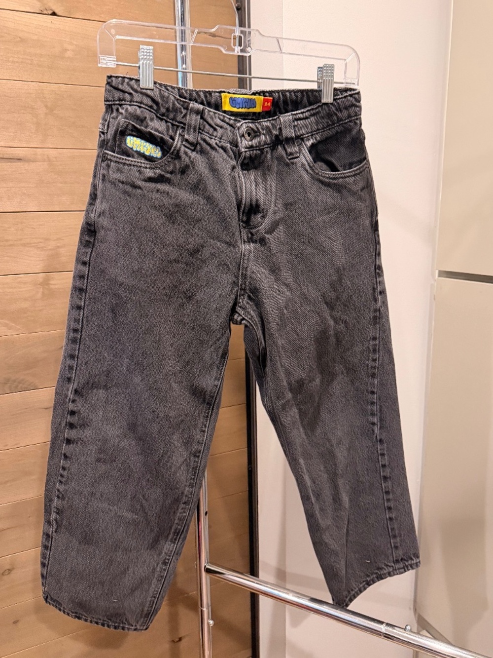 Boys Empyre Jeans Black Size 24 Baggy - Great Condition